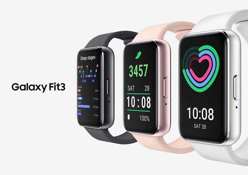 Фітнес браслет Samsung Galaxy Fit3 SM-R390NIDASEK Gold 295308 фото