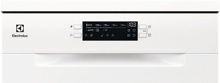 Посудомийна машина Electrolux, 13компл., Е, 60см, дисплей, інвертор, білий 397302 фото