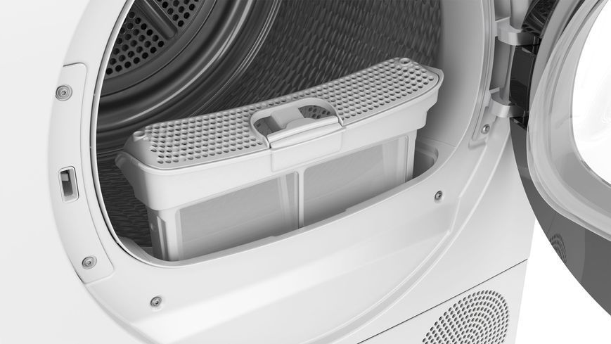 Сушильна машина Bosch тепловий насос, 8кг, A++, 61см, дисплей, білий (WTH85206UA) 374643 фото