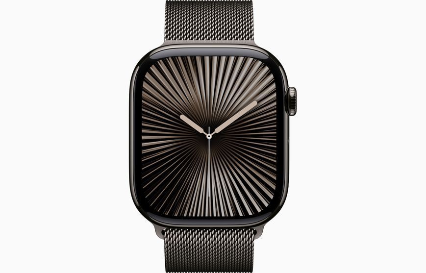 Смарт-годинник Apple Watch Series 10 GPS + LTE 46mm Slate Titanium Case With Slate Milanese Loop M/L MWYW3 323660 фото