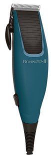 Машинка для стрижки Remington Apprentice, від мережі, роторний мотор, насадок-5, титан.напил., синій (HC5020) 371992 фото