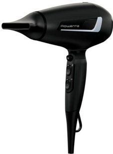 Фен Rowenta Pro Expert, 2100Вт, 3 режими, дифузор, іоніз-я, хол. обдув, чорний (CV8820F0) 368401 фото