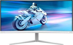 Монітор PHILIPS 34" 34M2C5501A/00 21:9 WQHD VA Curved 180Hz HDMI DP USB Ambiglow 331122 фото