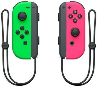 Набір 2 контролери Nintendo Switch Joy Con Pink / Green 376924 фото