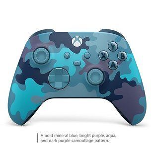 Геймпад Microsoft Xbox Series X | S Wireless Controller Special Edition Mineral Camo (QAU-00073/QAU-00074) 273862 фото