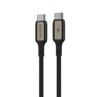 Кабель Proove Dense Metal Type-C to Type-C 60w (1m) (CCDM60002201) Black 286725 фото