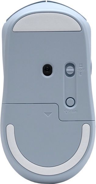 Миша HP 400 Quiet, WL/BT, блакитний 387574 фото