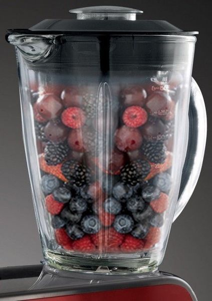 Кухонна машина Russell Hobbs Desire 1000Вт, чаша-метал, корпус-пластик, насадок-4, червоний (23480-56) 372771 фото