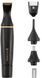 Тример Remington T-Series, для бороди, вусів, окантовки, брови, носа та вух, ААх1, вібраційний мотор, насадок-4, сталь, чорний (NE7000) 371223 фото 2