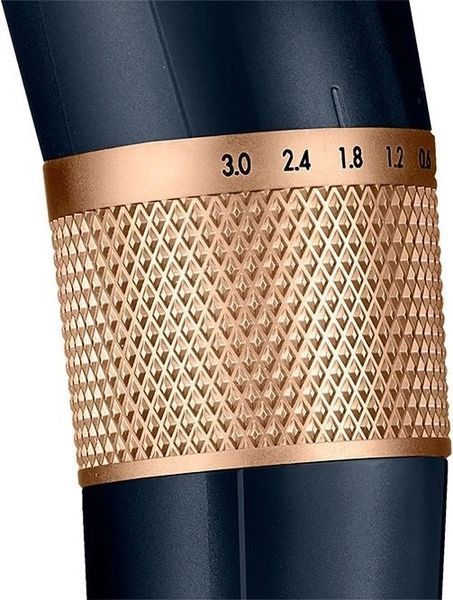 Машинка для стриження Babyliss, мережа+акум., вібраційний мотор, насадок-8, кейс, титан.напил., синій (E986E) 369288 фото
