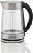 Електрочайник Gorenje 1.7л, 2,200 Вт, strix контроль, скло, нерж (K17GDWII) 372075 фото 2