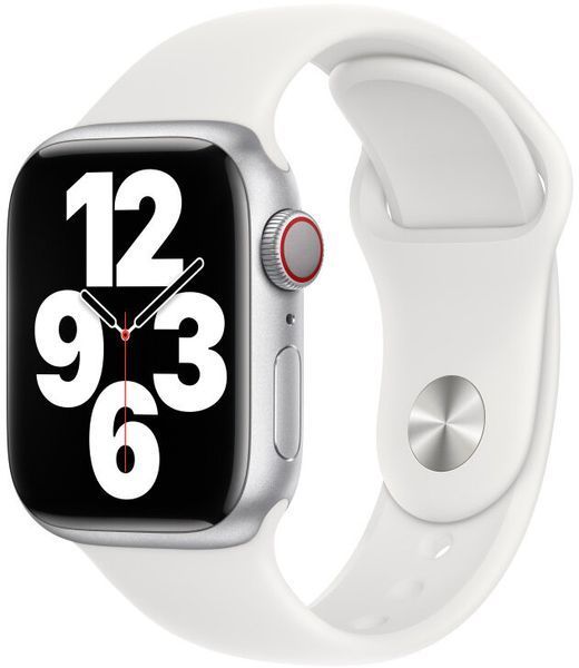 Ремінець Apple Watch Sport Band 38/40/41mm White S/M (MP6W3) 269502 фото
