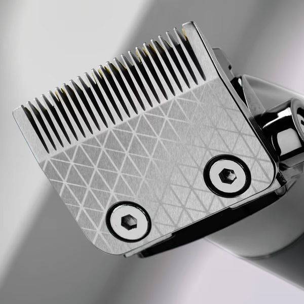 Машинка для стриження Babyliss Super-X Metal Series, акум., насадок-12, сталь з графітовим покриттям, чорно-сріблястий (E991E) 370492 фото