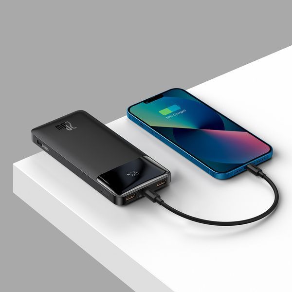 Портативна батарея Baseus 10000mAh Bipow Overseas 20W PPBD050301 Black 267169 фото