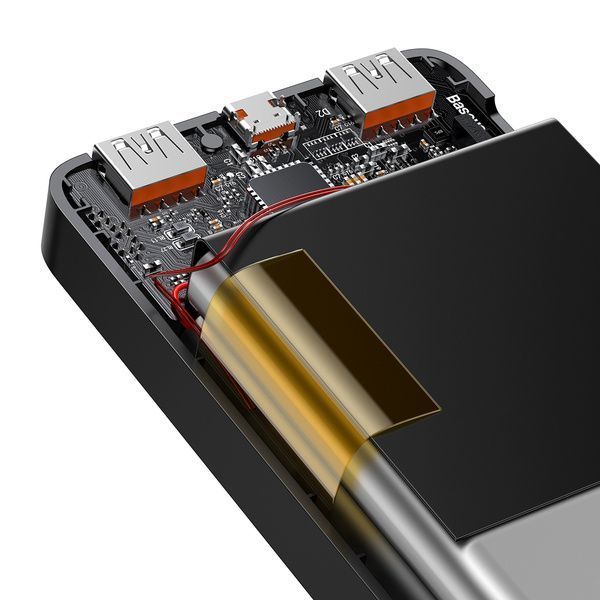 Портативна батарея Baseus 10000mAh Bipow Overseas 20W PPBD050301 Black 267169 фото