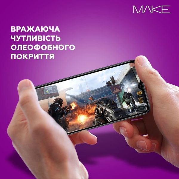 Захисне скло MAKE (MGF-SS25P) для Samsung S25 Plus 349188 фото
