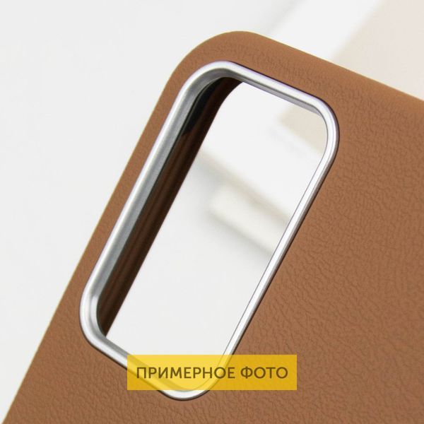Шкіряний чохол Leather Case Metal Buttons для Xiaomi Redmi 9C Brown 342190 фото