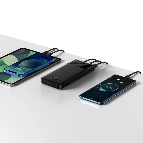 Портативна батарея Baseus 10000mAh Bipow Overseas 20W PPBD050301 Black 267169 фото