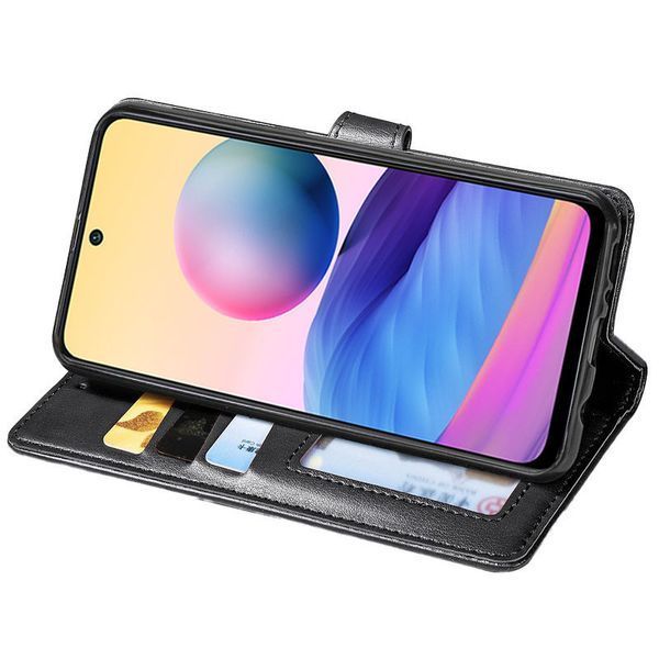 Шкіряний чохол книжка GETMAN Gallant (PU) для Samsung Galaxy A15 4G/5G / M15 5G Чорний 285959 фото
