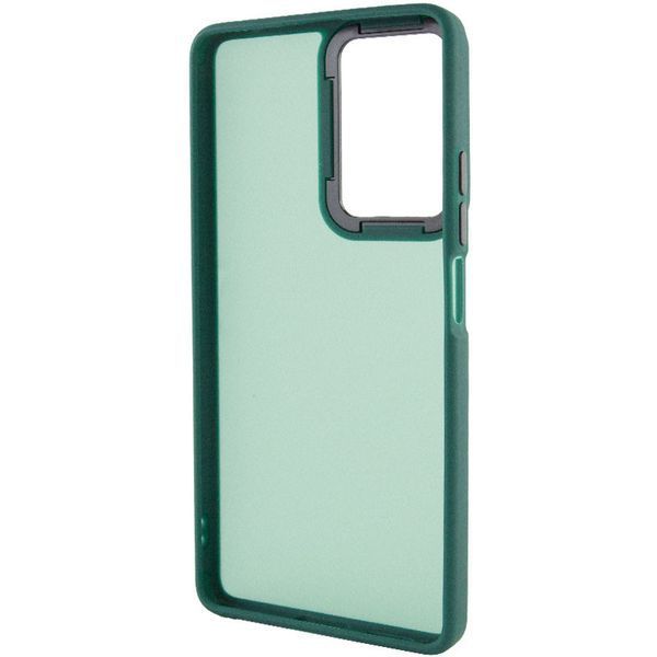 Чохол TPU+PC Lyon Frosted для Xiaomi Redmi Note 10 Pro / 10 Pro Max Green 273459 фото