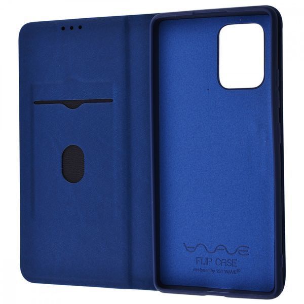 Чехол-книжка Realme 7 Pro WAVE Flip Case Blue 175444 фото