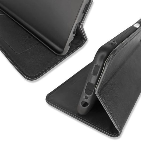Чохол-книжка Xiaomi Redmi Note 12 Pro 4G Leather Fold (Чорний) 275812 фото