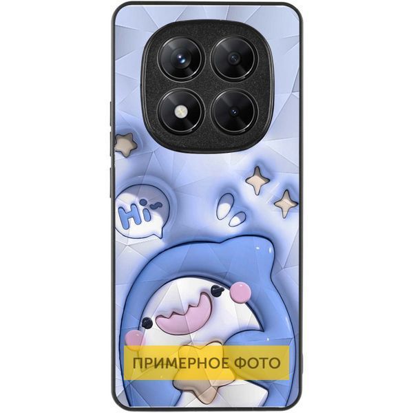 TPU+PC чохол Prisma Fluffie для Xiaomi Redmi Note 14 4G (Int. version) Shark 358091 фото
