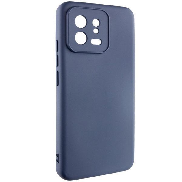 Чохол TPU GETMAN Liquid Silk Full Camera для Xiaomi 13 Pro Синій / Midnight Blue 397745 фото