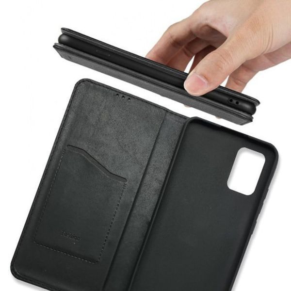 Чохол-книжка Xiaomi Redmi Note 12 Pro 4G Leather Fold (Чорний) 275812 фото