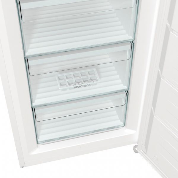 Морозильна камера Gorenje, 185.5x59.5х66.3, 280л, 1дв., A++, NF, диспл внутр., інвертор, білий (FN619EEW5) 375136 фото