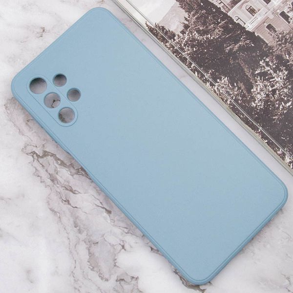 Силіконовий чохол Candy Full Camera для Samsung Galaxy A32 5G Сірий / Smoky Gray 274317 фото