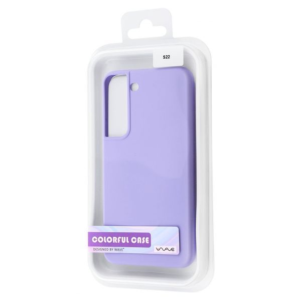 Чохол WAVE Colorful Case (TPU) Samsung Galaxy S22 light purple 333279 фото