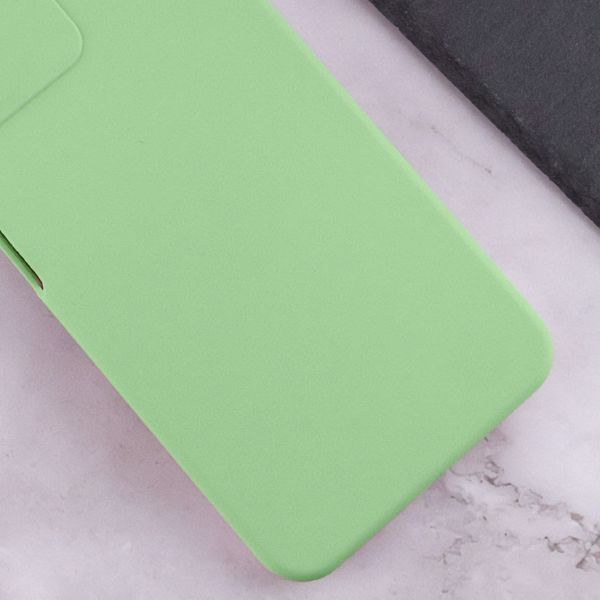 Чохол Silicone Cover Lakshmi Full Camera (AAA) для Xiaomi Redmi 13 4G / Poco M6 4G М'ятний / Mint 317740 фото