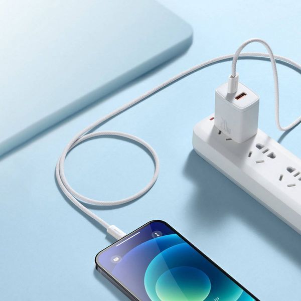 Кабель Baseus Dynamic Series Fast Charging Type-C to Lightning 20W (2m) (CALD000103) blue 350755 фото