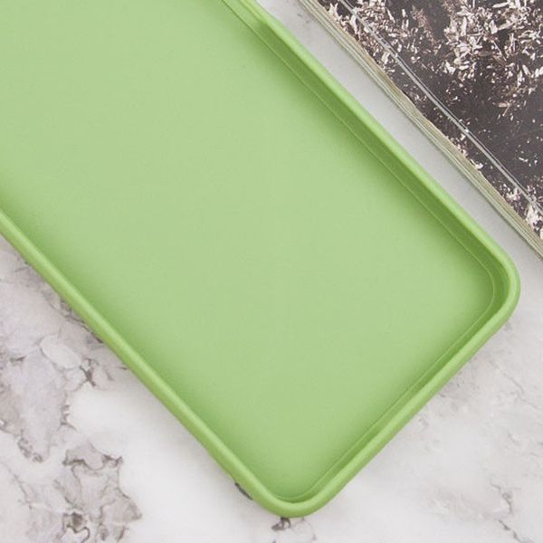 Силіконовий чохол Candy Full Camera для Xiaomi Redmi Note 13 Pro 4G / Poco M6 Pro 4G Фісташковий 295849 фото