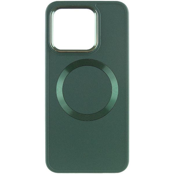 TPU чохол Bonbon Metal Style with MagSafe для Xiaomi 14 Pro Зелений / Army Green 284000 фото
