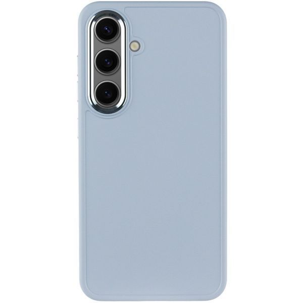 TPU чохол Bonbon Metal Style для Samsung Galaxy S24+ Блакитний / Mist blue 284994 фото