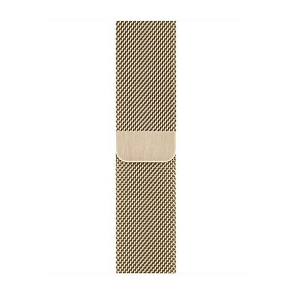 Смарт-годинник Apple Watch Series 6 40mm 4G Graphite Stainless Steel Case With Gold Milanese Loop M0DF3/M0DW3 262715 фото