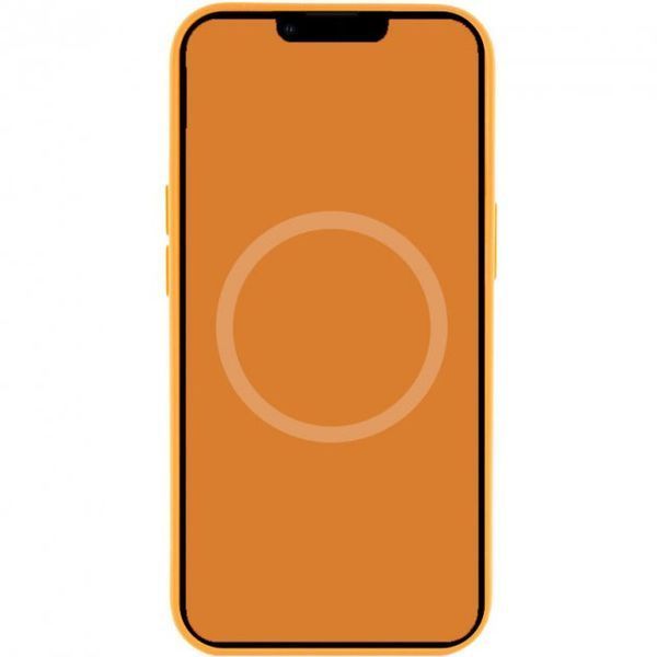 Чохол-накладка iPhone 13 Apple Silicone Case with Animation & MagSafe Marigold 224452 фото