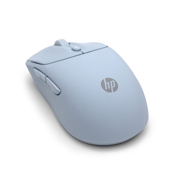 Миша HP 400 Quiet, WL/BT, блакитний 387574 фото