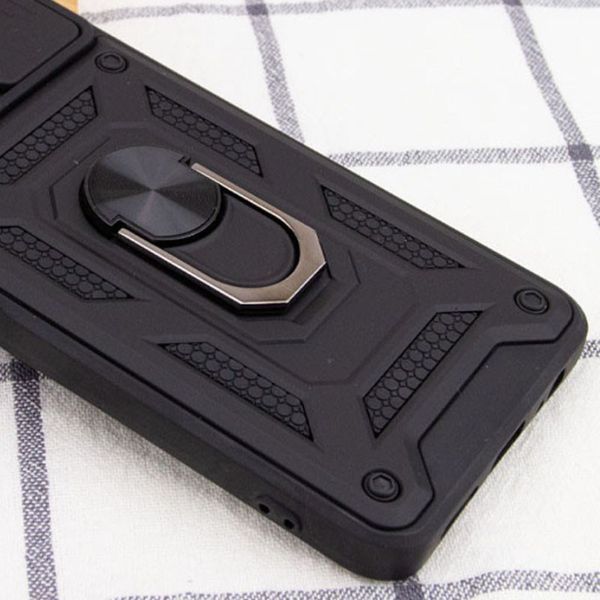 Ударостійкий чохол Camshield Serge Ring для Xiaomi Redmi Note 13 4G Чорний 294209 фото