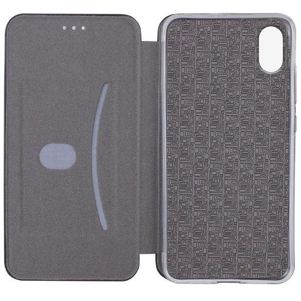 Шкіряний чохол (книжка) Classy для Xiaomi Redmi 7A Чорний 286234 фото