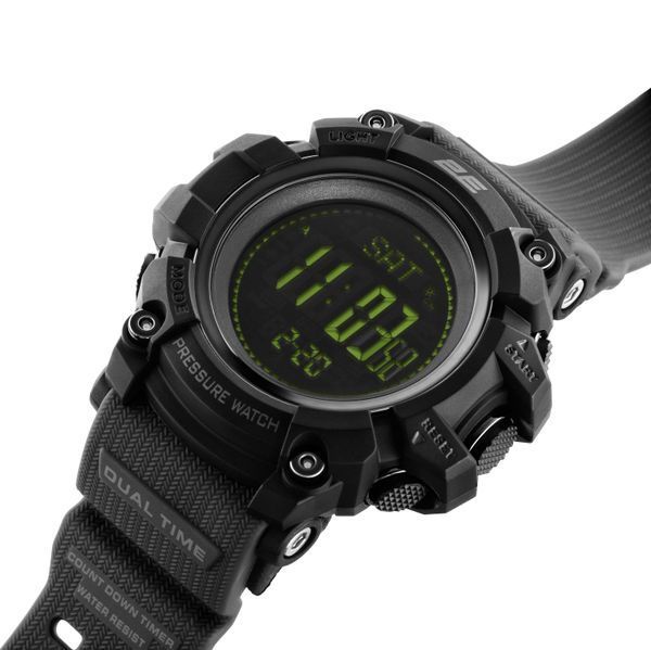 Тактичний годинник 2E Armor GT Black з компасом та крокоміром (2E-TCW20BK) 364715 фото