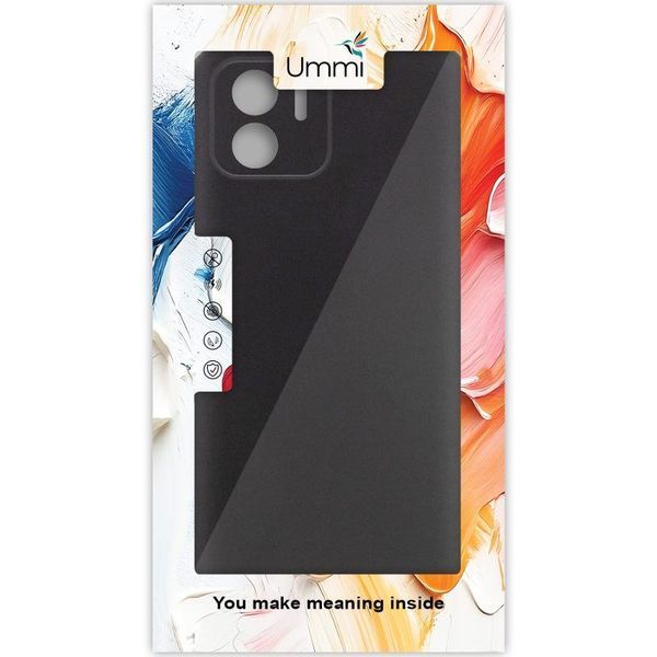 Чохол Silicone Cover Ummi Lakshmi Full Camera (AA) для Xiaomi Redmi A1 / A2 Чорний / Black 399626 фото