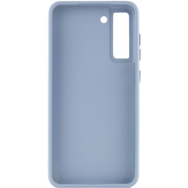 TPU чохол Bonbon Metal Style для Samsung Galaxy S24+ Блакитний / Mist blue 284994 фото