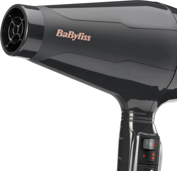 Фен Babyliss Air Pro, 2200Вт, 2 режими, дифузор, іоніз-я, хол. обдув, чорний (6719DE) 365929 фото