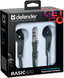 навушники DEFENDER Basic-610 black 306112 фото 3