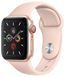 Смарт-годинник Apple Watch Series 5 40mm GPS + LTE Aluminum Gold Case With Pink Sand Sport Band (MWWP2/MWX22) 135140 фото 1