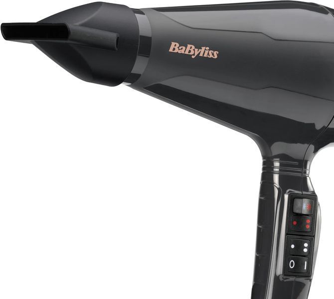 Фен Babyliss Air Pro, 2200Вт, 2 режими, дифузор, іоніз-я, хол. обдув, чорний (6719DE) 365929 фото