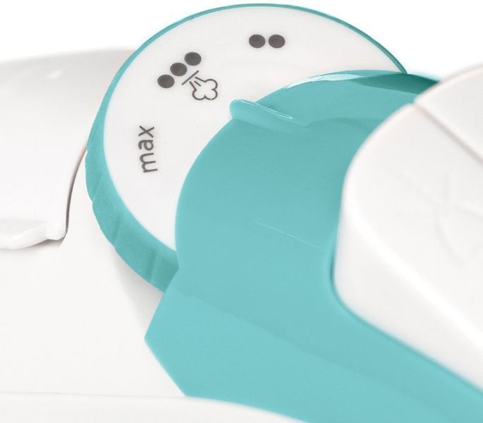 Праска Russell Hobbs Light & Easy, 2400Вт, 240мл, паровий удар -30гр, постійна пара - 110гр, Anti-calc, нерж. сталь, бірюзовий (26470-56) 373809 фото